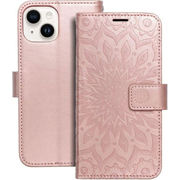 Custodia / Custodia Per Apple Iphone 14 ( 6.1 ) Rosa - Forcell Mezzo Custodia A Libro-image