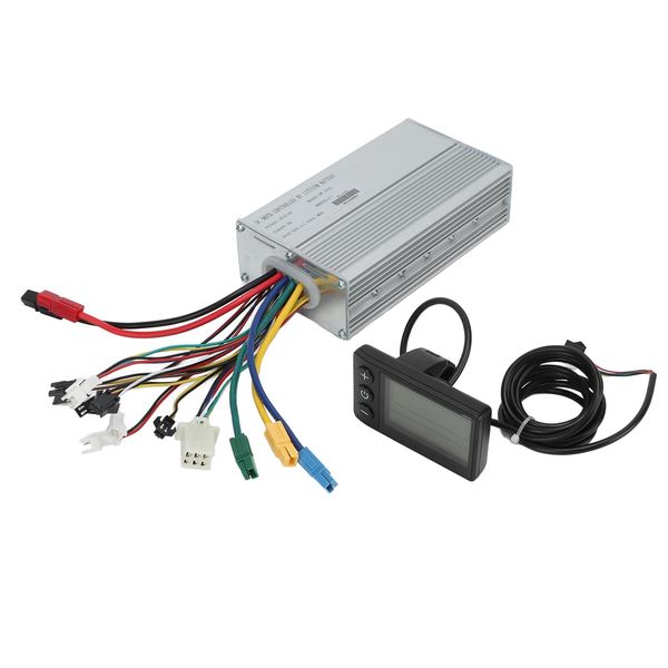 Kit Display Lcd Controller S866, Kit Display Lcd Controller Dc S866, Display Lcd Controller Bici Elettrica, Pannello Display Lcd Controller S866, Kit Display Lcd Controller 36V/48V, Display Lcd Controller Per Motore 1000W-image