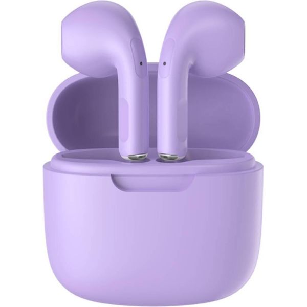 Bigben, Cuffie Intrauricolari Senza Fili Bluetooth 5.3, Viola-image