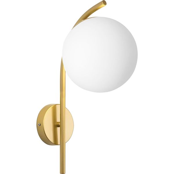Lampada Da Parete Toolight G104-1W Gold White-image