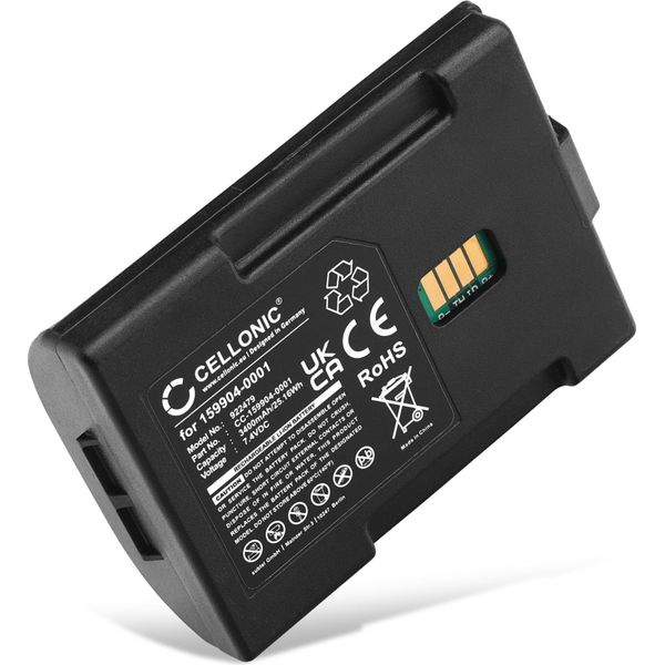 Cellonic, Batteria Per Lettore Codice A Barre Compatibile Con Lxe MX7 (3400Mah, 7.4V)-image