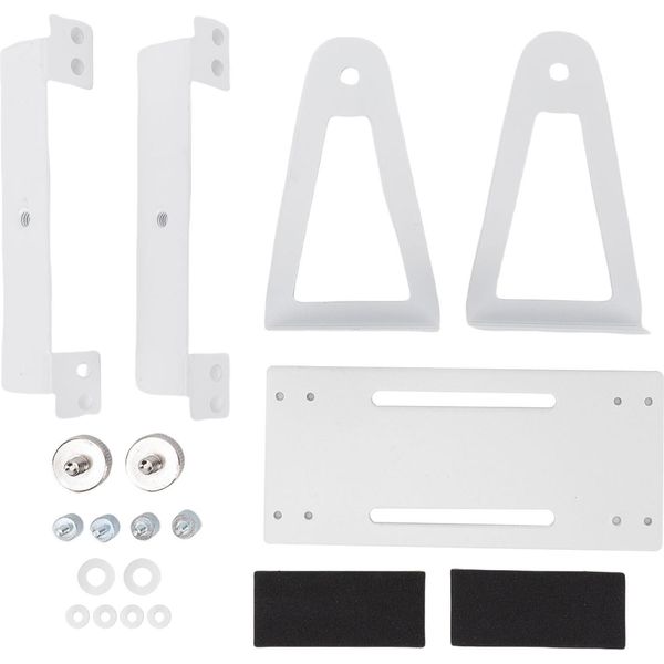Supporto Da Tavolo Multiuso Girevole A 360 Gradi Per Ventole Da 120 Mm E 140 Mm Per Pc, Bianco-image