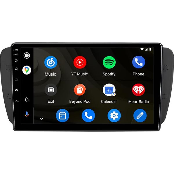 Autoradio Android Da 9 Pollici 128 Gb Per Seat Ibiza 2008-2013 Carplay Android Auto Navigatore Bluetooth Dab+ Telecamera Posteriore-image