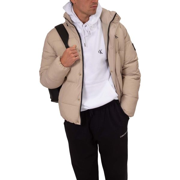 Calvin Klein Jeans - Felpa Uomo Invernale Con Monogram - Taglia L-image