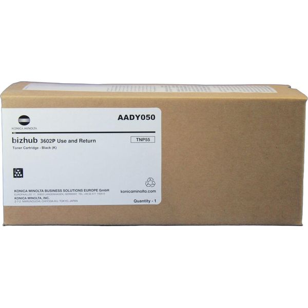 Konica Minolta Nero - Originale - Cartuccia Toner (Alternativa A: Konica Minolta TNP55)-image