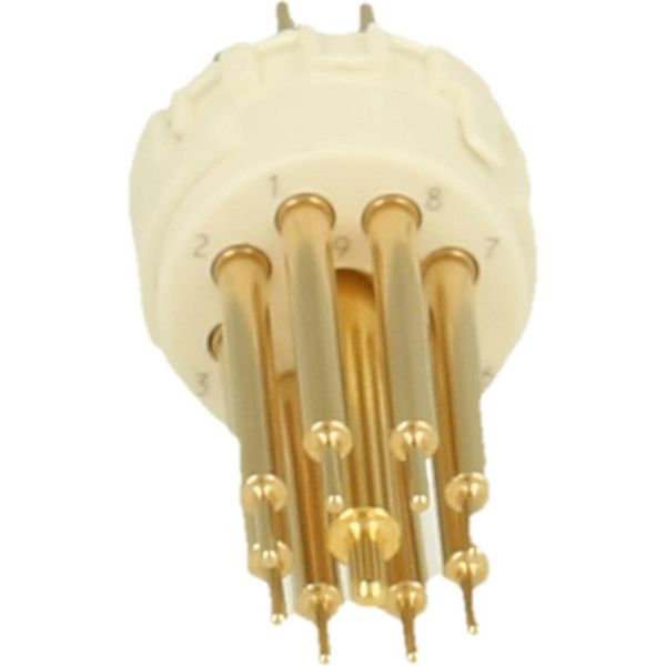 7001981137 Hummel M23 Inserto Di Contatto A Saldare Di Segnale Connessione A Saldare A Pin, Numero Di Poli 9-Pin, 1+8 Contatto Di Controllo 200V 200V,-image