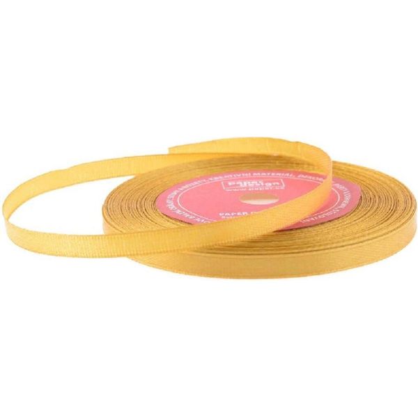 Nastro Di Raso 6 Mm/32 M - Oro-image