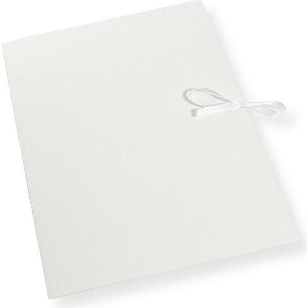 Cartella Rilegata A4 Bianca 300Gsm (10 Pezzi)-image