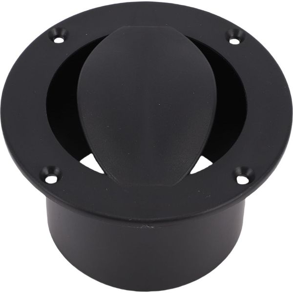 Sfiato Per Vasca Di Conservazione Del Pescato, Flusso D'aria Migliorato, Uscita Aria Marina Rotonda Per Kayak Pontone, Nero-image