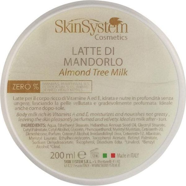 Skinsystem Almond Tree Milk 200Ml - Latte Di Mandorlo-image