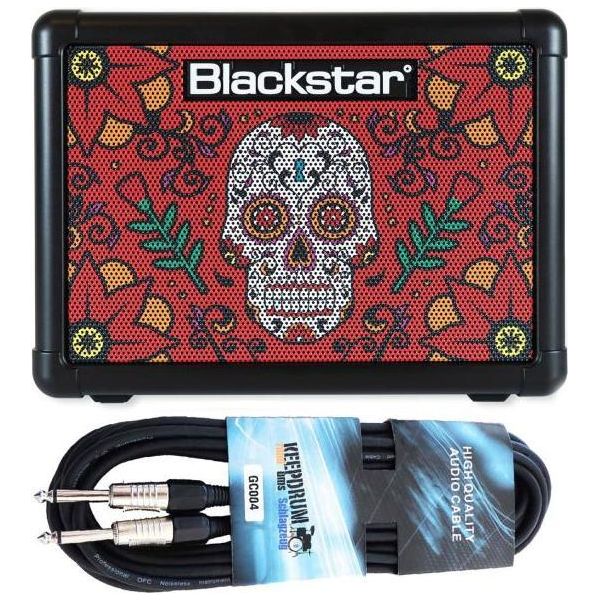 Amplificatore Per Chitarra Blackstar Fly 3 Sugar Skull Ii Con Cavo Jack-image