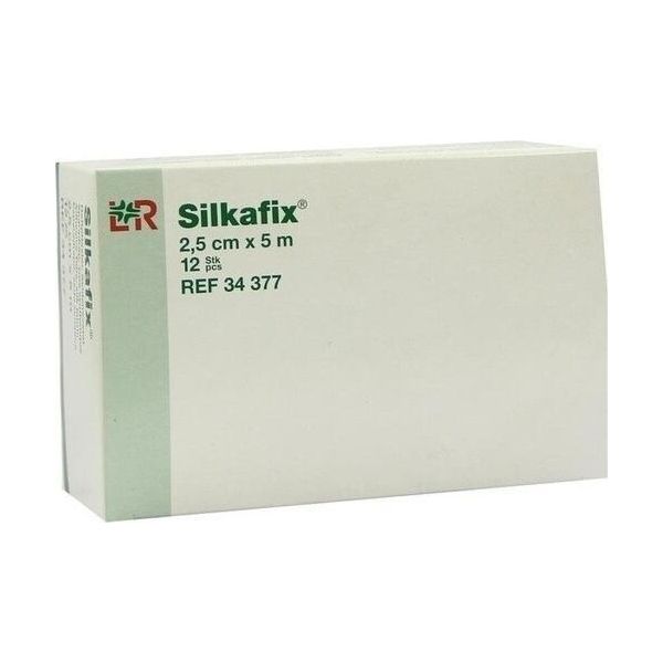 Gesso Adesivo Silkafix 2,5 Cmx5 M Anima In Cartone 12 Pz-image