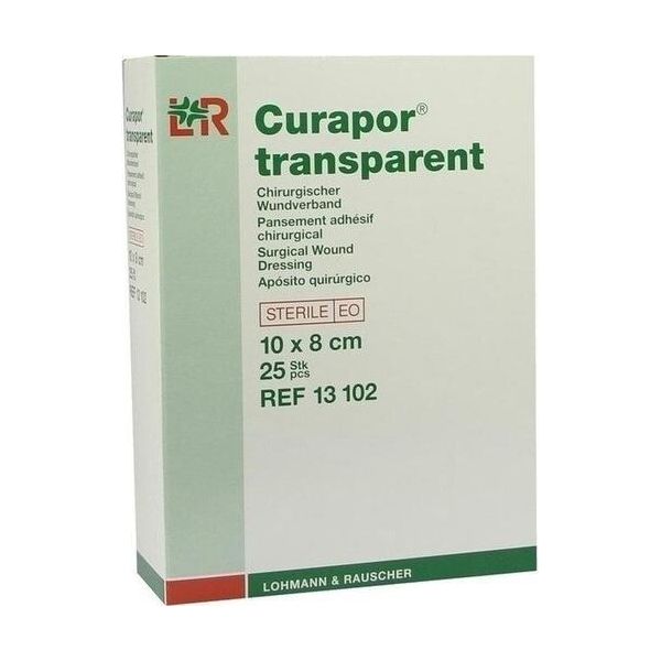 Medicazione Sterile Per Ferite Curapor Trasparente 8X10 Cm 25 Pz-image