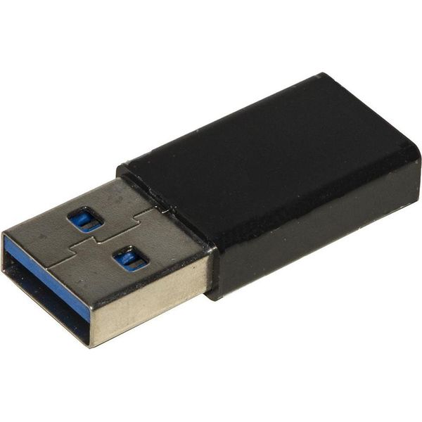 Link Accessori LKADAT114 Adattatore Per Inversione Del Genere Dei Cavi Usb 3.0 Type A Usb 3.0 Type C Nero-image