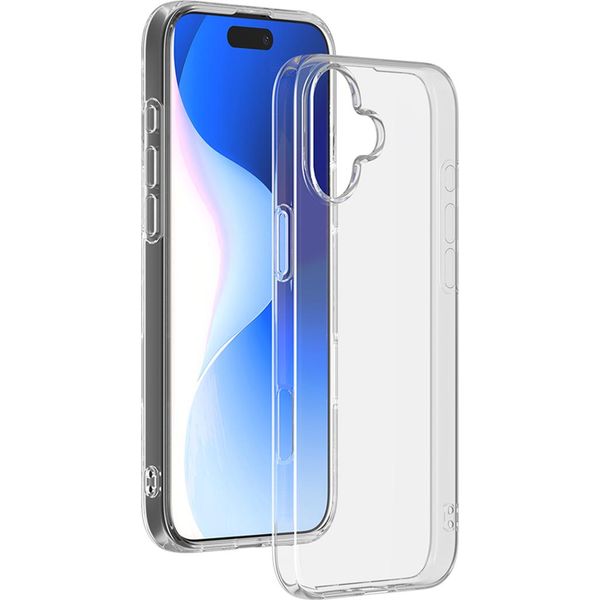 Bigben, Custodia Per Iphone 16 Flessibile Silisoft Non Ingiallente, Trasparente-image