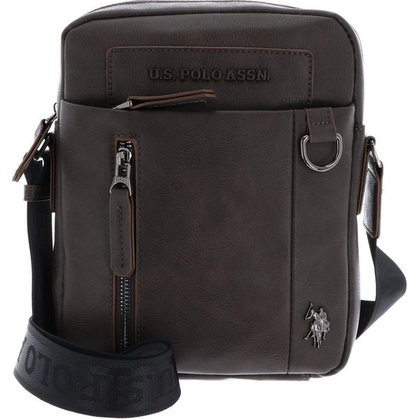U.S. Polo Assn. Borsa A Tracolla Cambridge Crossbody Bag Dark / Taupe Marrone Scuro-image