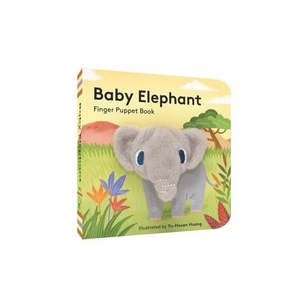Chronicle Books Libro Delle Marionette Baby Elefante-image