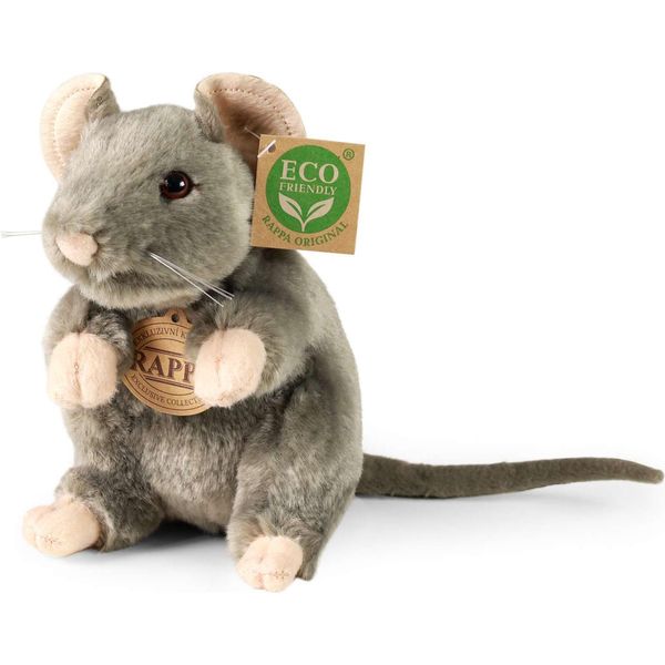 Rappa Peluche Mouse Seduto 16 Cm ECO-FRIENDLY-image