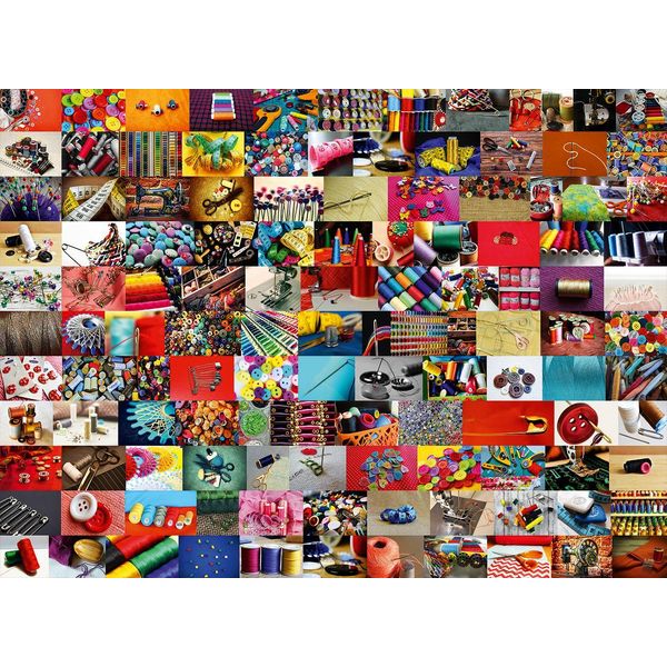 Grafika Puzzle Collage - Cucito - Puzzle Da 3000 Pezzi-image