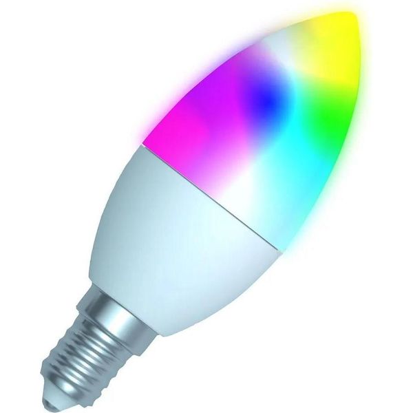 Muvit Vela E14/5W/470 Lumen Rgb Smart Bulb Bianco Bianco Taglia Unica-image