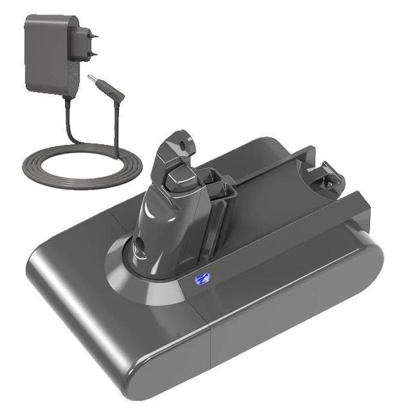 Aspiratore A Batteria Ricaricabile, Compatibile Con Dyson V6 V7 V8 V10, Potenza Di Lunga Durata, Caricatore V6 6000Mah-image