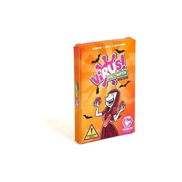 Tranjis Games Virus Halloween Expansion Gioco Da Tavolo Trasparente Trasparente Taglia Unica-image