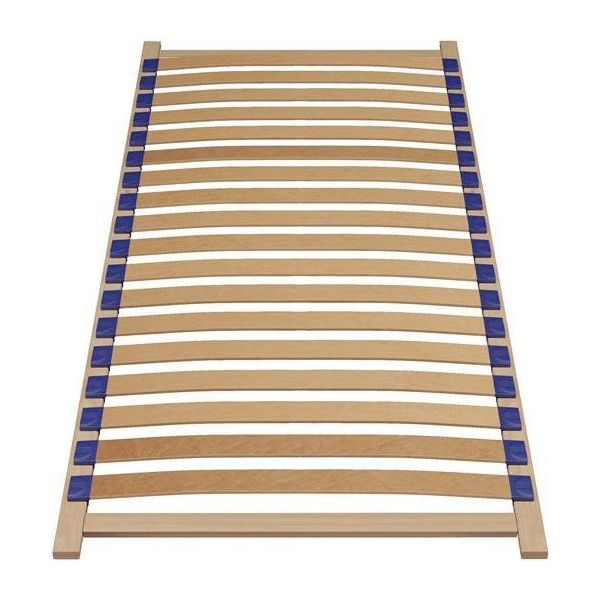 Robusta Struttura Letto In Legno 90X200 Con 18 Doghe Curve Per Un Sostegno Ottimale-image