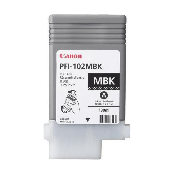 Canon PFI-102MBK, Nero Opaco, Inchiostro A Base Di Pigmenti, 130 Ml-image