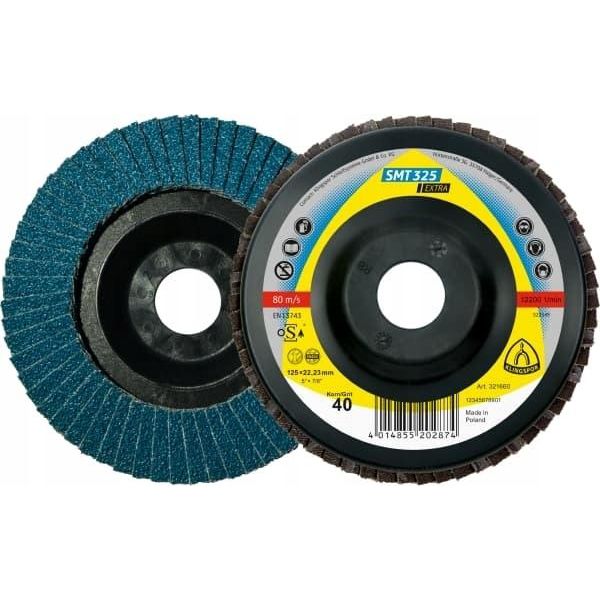 Disco Abrasivo Smt 325, 125 X 22,23 Mm Grana 80 Convessa, 321664-image