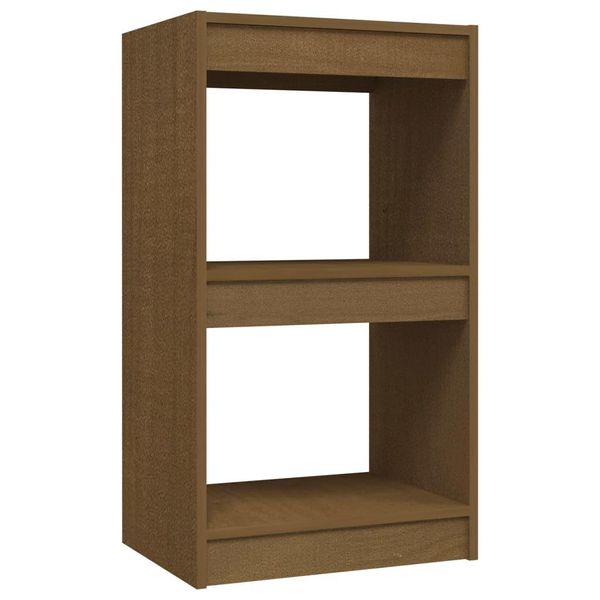 Syfax™ Libreria Marrone Ambra 40X30X71,5 Cm In Legno Massello Di Pino-image