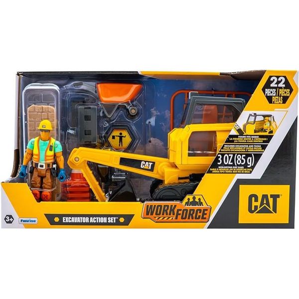 Cat - Escavatore Con Figura-image