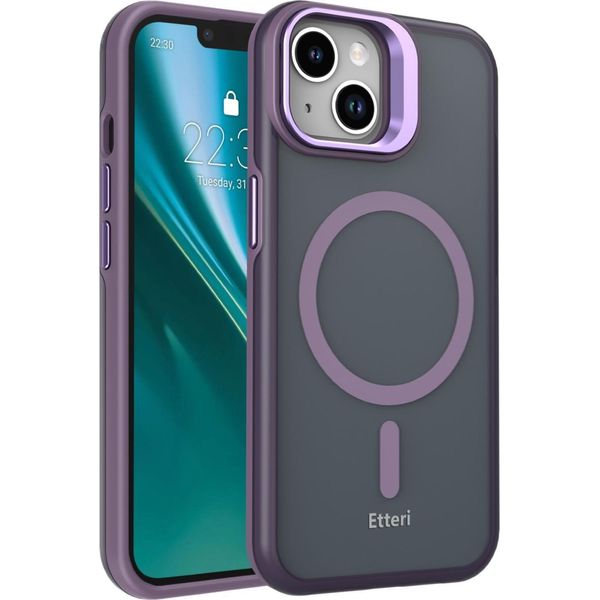 Custodia Etteri Morning Fog Per Iphone 14 6,1″, Viola-image
