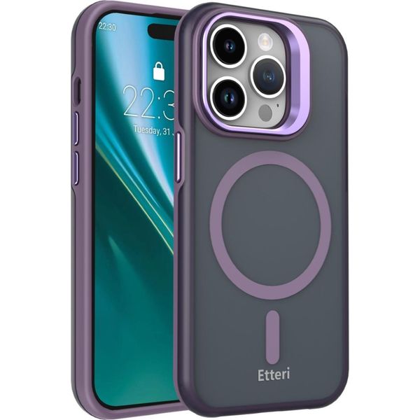 Custodia Etteri Morning Fog Per Iphone 14 Pro 6,1″, Viola-image