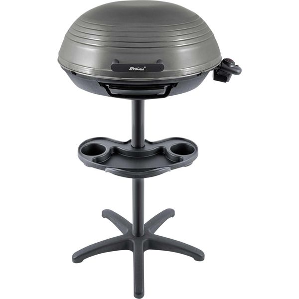 Steba Vg 325 - Griglia Per Barbecue - Elettrica - Grigio Metallizzato/Nero-image