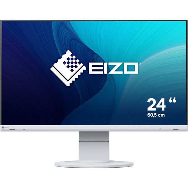 Eizo Flexscan EV2460-WT - 60,5 Cm (23.8") - 1920 X 1080 Pixel - Full Hd - Led - 5 Ms - Bianco"-image