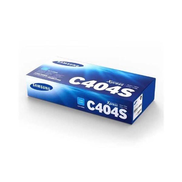 Hp - Samsung CLT-C404S Cyan Toner Cartridg (1,000 Pages)-image
