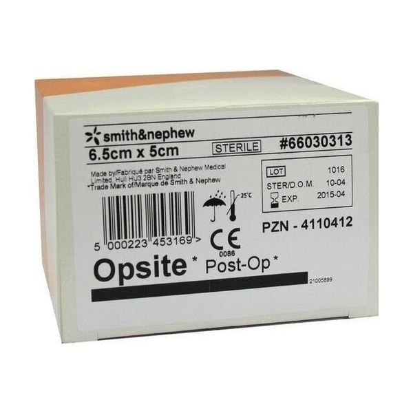 Opsite Post Op 5X6,5 Cm Benda 6X5 St-image