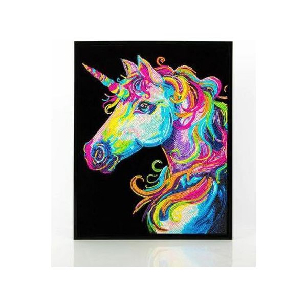 Diamond Dotz - Diamante Che Dipinge Un Unicorno Al Neon-image