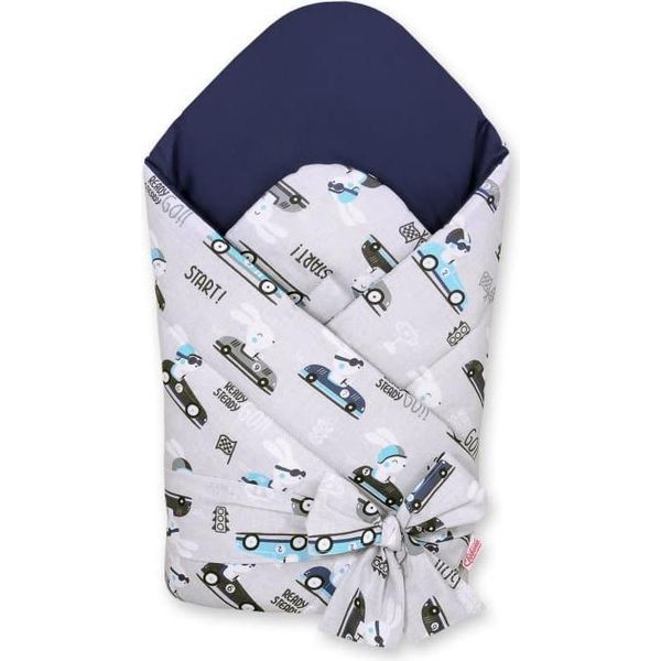 Baby Nest 2In1 - Nido Per Bambini - Rinforzo Supplementare Per Il Comfort E La Sicurezza - Coniglio Grigio-image