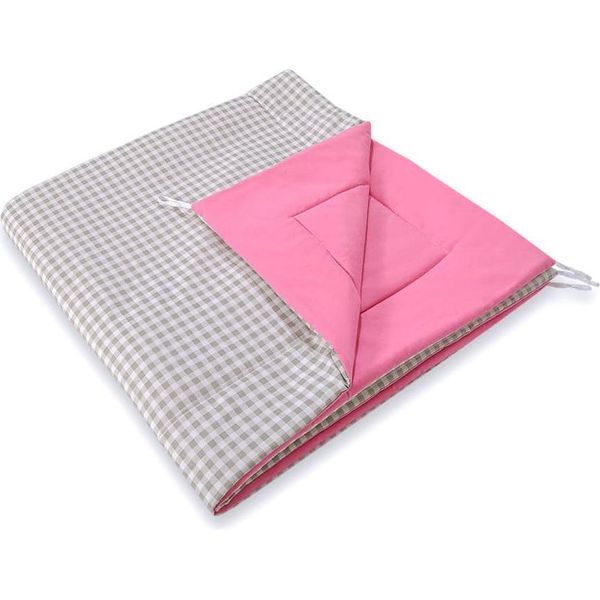 Tappeto Da Gioco Double-Face - Tappeto Da Pavimento - Extra Confortevole E Lavabile - 100 % Cotone - 116 X 116 Cm-image