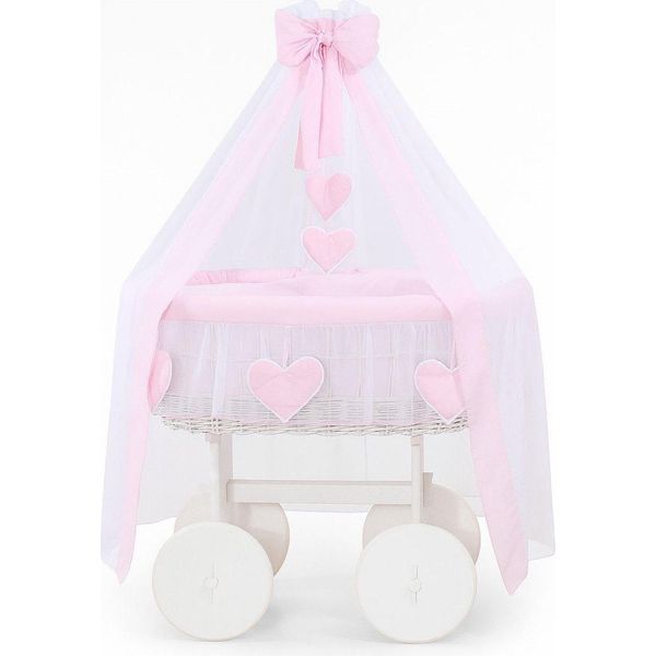 Wicker Couveuse Amelie - Culla Intrecciata A Mano - Comoda E Sicura Fino A 9 Mesi-image
