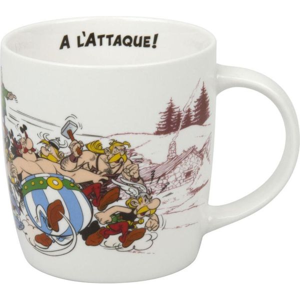 KöNitz Asterix A Lattaque FranzöSisch Becher, Tasse, Kaffeetasse, Bone China, 400 Ml, 11 7 275 2046-image