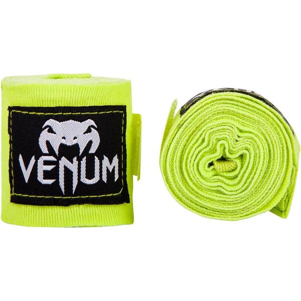 Cinghie Per Bendaggi Da Boxe Venum Kontact Da Uomo, Giallo Neon, 2,5 M-image