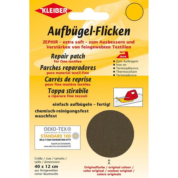 Kleiber 32001 Kleiber Zephyr Toppe Da Stirare, 400 X 120 Mm, Grigio Scuro-image