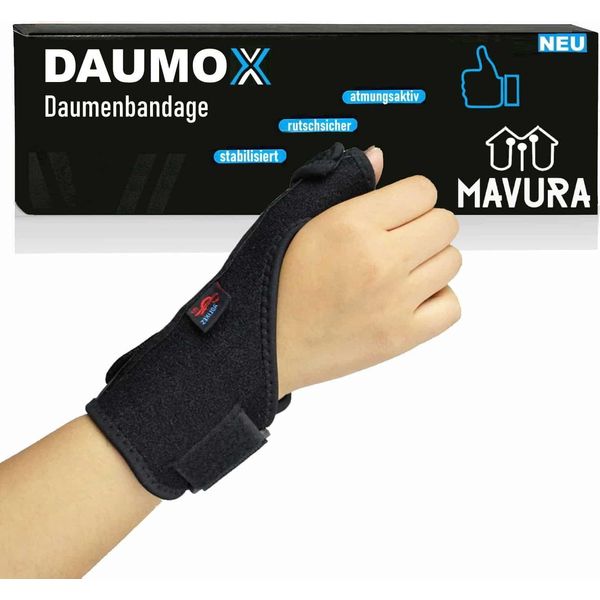 Daumox Benda Per Il Pollice Ortesi Per Il Pollice Tutore Per Il Pollice Stecca Per Il Pollice Protezione Per Il Pollice - Mano Sinistra-image