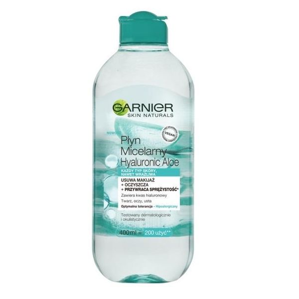 Garnier Acqua Micellare Detergente All'aloe Ialuronica 400Ml-image