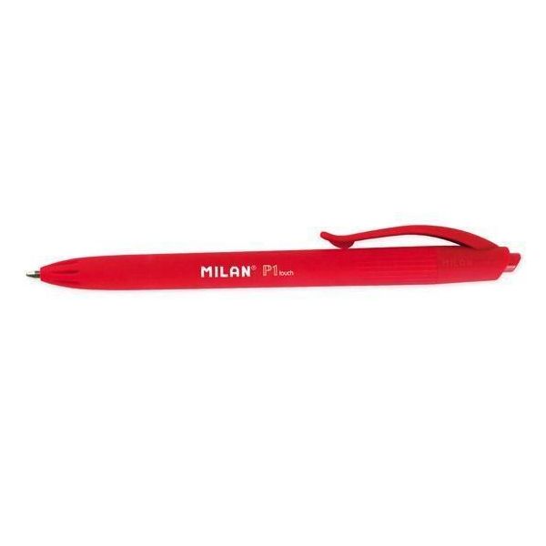 Milan Biros P1 Rosso - Biro Di Alta Qualità Per Una Scrittura Precisa, 1 Pezzo-image