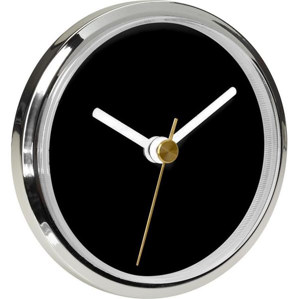 Tfa Dostmann 60.3543.02 Orologio Radiocomandato 90 Mm X 36 Mm Cromato (Lucido) Per Installazione (60.3543.02)-image