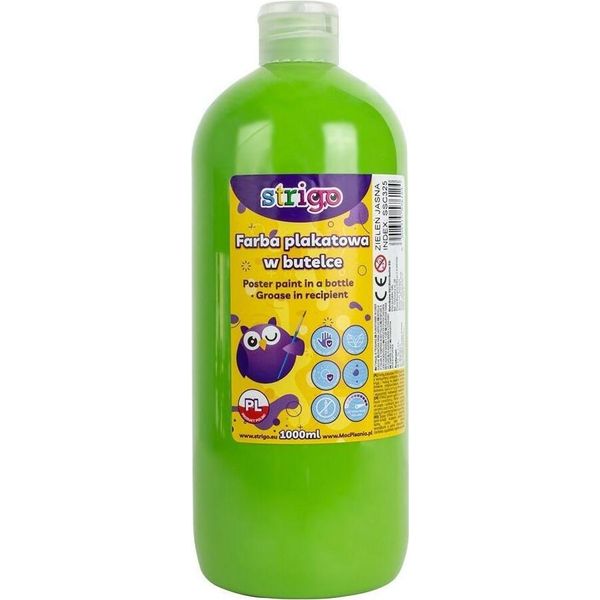 Vernice Per Poster In Bottiglia 1000Ml Verde Chiaro-image