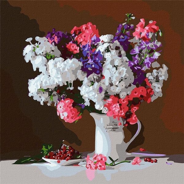 Pittura Per Numeri - Campane Colorate 40X40-image